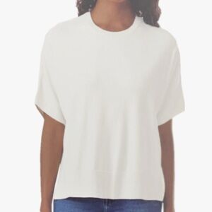 Splendid White Short Sleeve Tee
